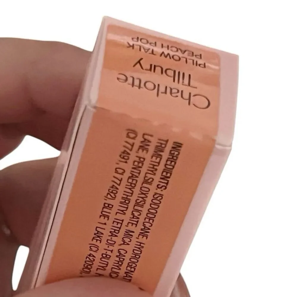 Charlotte Tilbury Matte Beauty Blush Wand Pillow Talk Liquid Blush in Peach Pop
